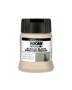 Adigraf Water Soluble Block Printing Medium 250ml