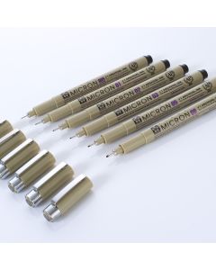Sakura Pigma Micron Fineliners - Black