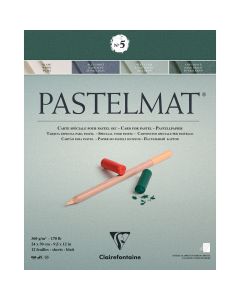 Clairefontaine Pastelmat no.5 24x30cm 360g Green Blue