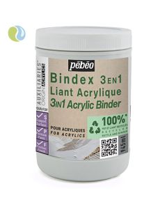 Bindex 3In1 Acrylic Binder Studio Green 945ml
