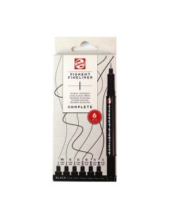 Talens Pigment Fineliner Set 6 Complete