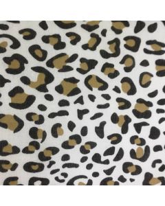 Polycotton Print Leopard