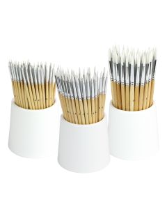Specialist Crafts Essentials Short Handled Synthetic Brushes