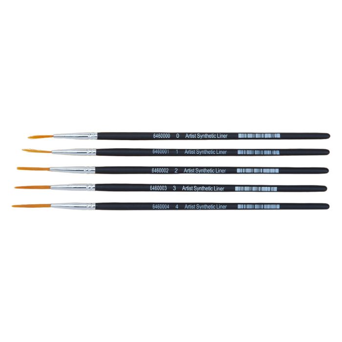 Artist Synthetic Liner Brushes