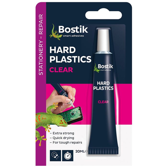 Bostik Glue and Fix Hard Plastic Adhesive 20ml Bostik Glue and Fix Hard Plastic Adhesive 20ml