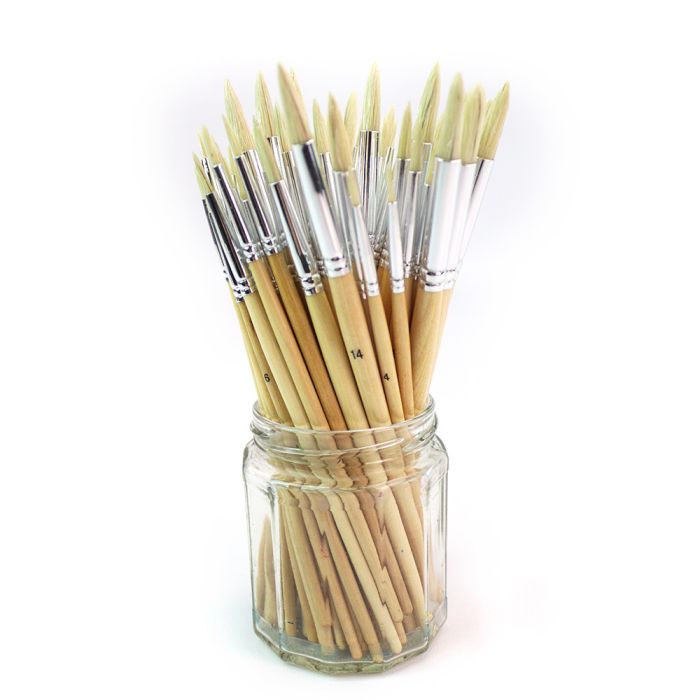 Essential Hog Brush Class Pack of 60 Essential Hog Brush Class Pack of 60