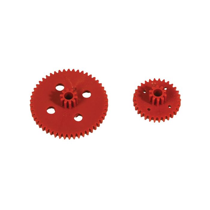 Double Gears 2.9mm Bore. Pack of 10
