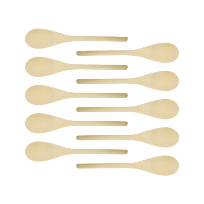 Wooden Spoons Pack of 10 Wooden Spoons Pack of 10