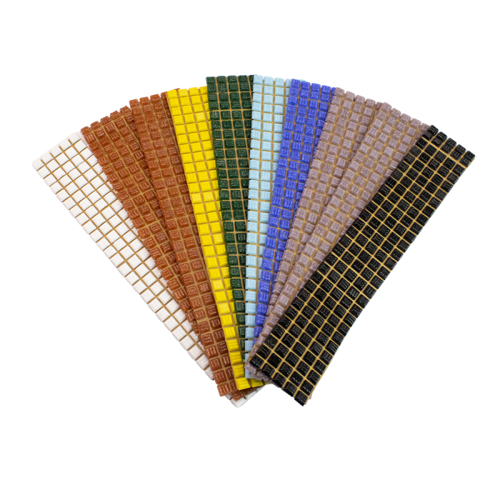 Specialist Crafts 10mm Glass Mosaics Bulk Pack