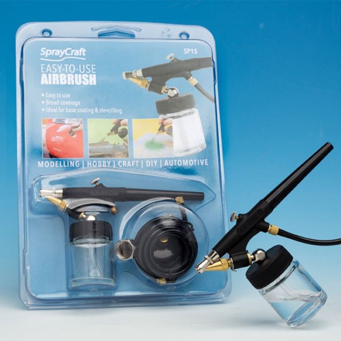 Spraycraft Easy-To-Use Airbrush Kits SP15 Spraycraft Easy-To-Use Airbrush Kits SP15