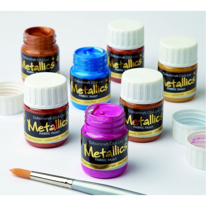 Colourcraft Metallic Colours Pack. Pack of 6 Colourcraft Metallic Colours Pack. Pack of 6
