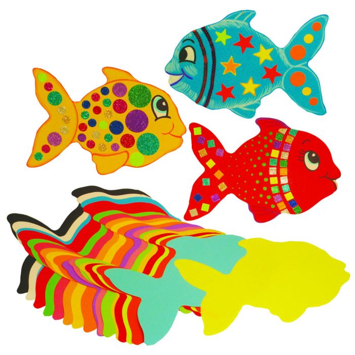 Jumbo Paper Fish Shapes Jumbo Paper Fish Shapes