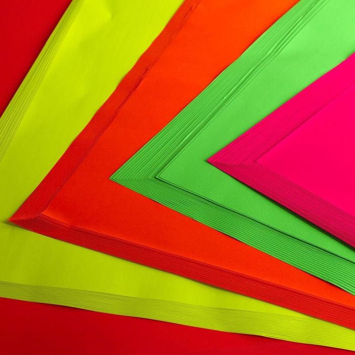 Day Glo Poster Paper Sheets