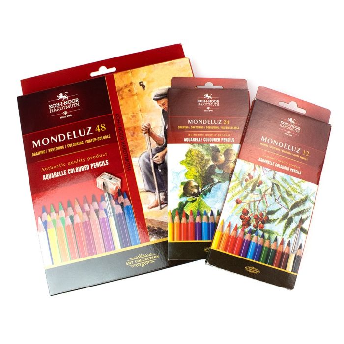 Koh I Noor Mondeluz Aquarelle Colour Pencil Packs Koh I Noor Mondeluz Aquarelle Colour Pencil Packs