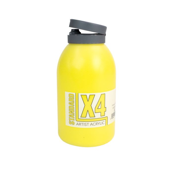 X4 Standard Acryl Acrylic 2L Primary Yellow