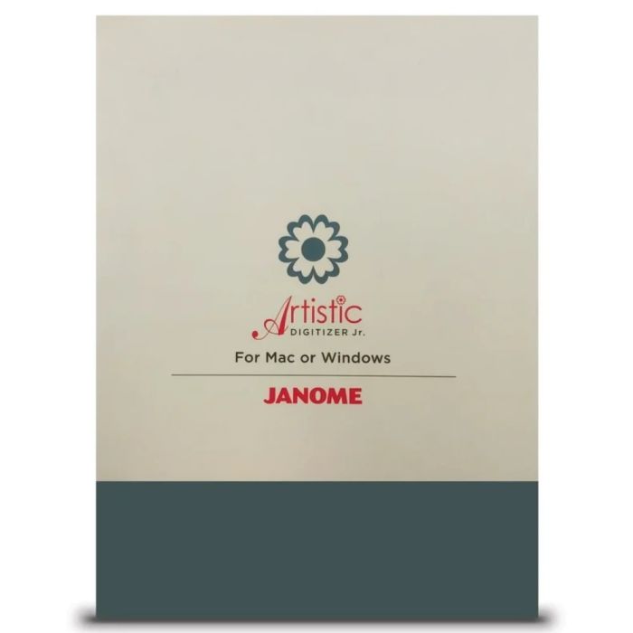 Artistic JR Program Artistic version Artistic Digitizer Embroidery Design Software 2