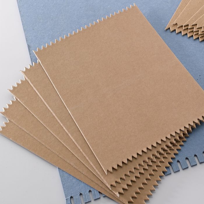 Oblong Serrated Cards. Pack of 10 Oblong Serrated Cards. Pack of 10