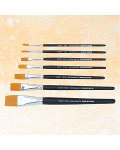 Artist Flat Synthetic Brush Set