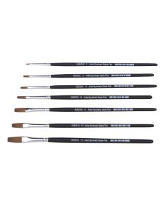 Specialist Crafts Artist Flat Sable Brushes