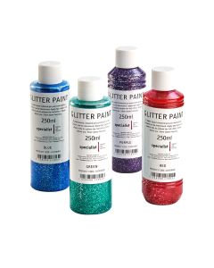 Specialist Crafts Glitter Paints 250ml