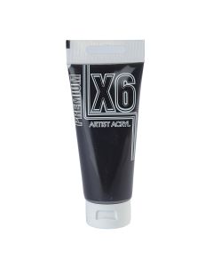 X6 Premium Acryl - 100ml Tube - Mars Black
