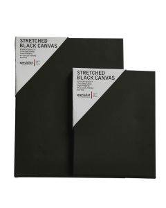 Essential Stretched Canvas - Black