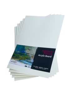 Specialist Crafts Acrylic Board 700 x 500mm 400gsm. Pack of 5