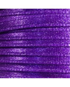 Double Satin Ribbon 12mm x 50m - Purple 