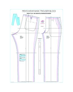 Block Patterns Men's Trousers