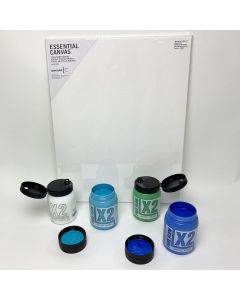 Acrylic Pouring Kit - Blue & Green