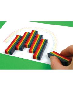 Rainbow Crayons. Pack 25