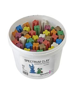 Spectrum Clay 10kg Tubs - Assorted
