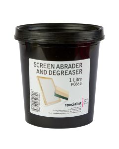 Screen Abrader and Degreaser