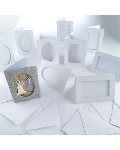 Window Greetings Cards. Pack of 50