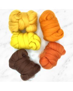 Colour Themed Felting Wool Packs