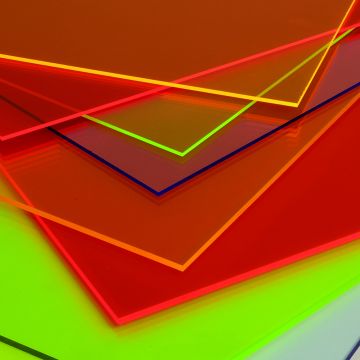 Fluorescent Cast Acrylic Sheets 5mm