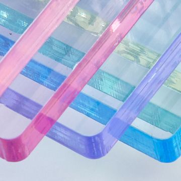 Fluorescent Edge Cast Acrylic Sheets