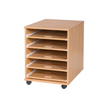 Paper Stores With Sliding Shelves