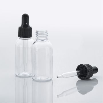 Plastic Bottles with Pipette Droppers. Pack of 12