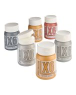 X6 Premium Acryl 500ml - Metallic Set