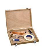 Technical Drawing Kit In Wooden Box