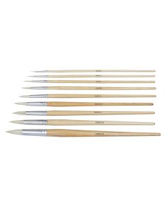 Student Round Hog Long Handled Brushes
