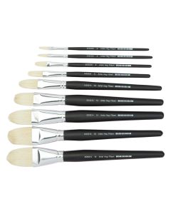 Artist Filbert Hog Brush Set