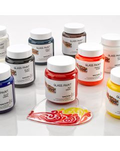 Specialist Crafts Glass Paints Assortment
