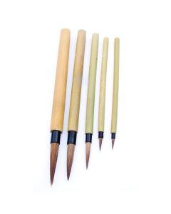 Specialist Crafts Oriental Brushes. Set of 5