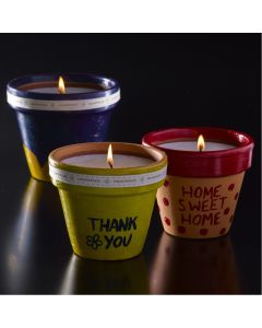 Terracotta Pots Candle Kit 
