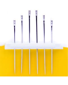 Easy Thread Needles - Assorted Sizes. Pack of 6
