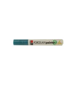 Marabu Porcelain Painter Pen - Oven-bake - Metallic Petrol