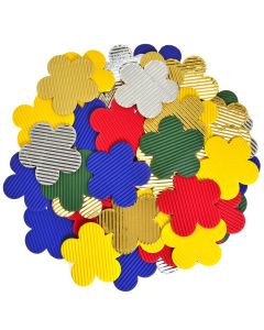Corrugated Paper Flower Shapes