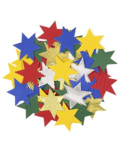 Corrugated Paper Stars. Pack of 50